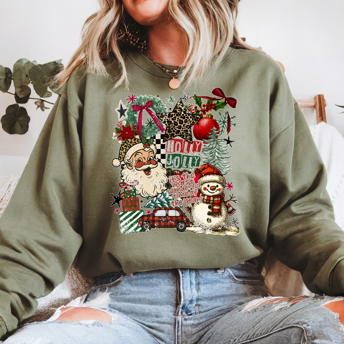 RETRO CHRISTMAS COLLAGE