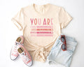 Christian You are Encouraging words Graphic Tee Free Ship