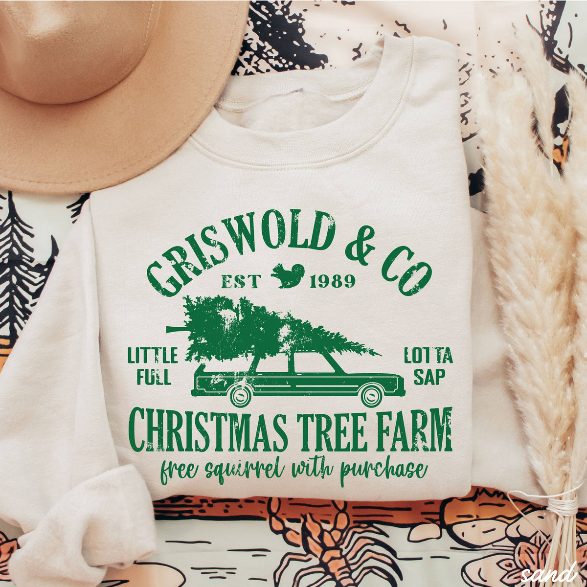 Griswold Tree Farm Sweatshirt *5 Colors (S-3X) 2