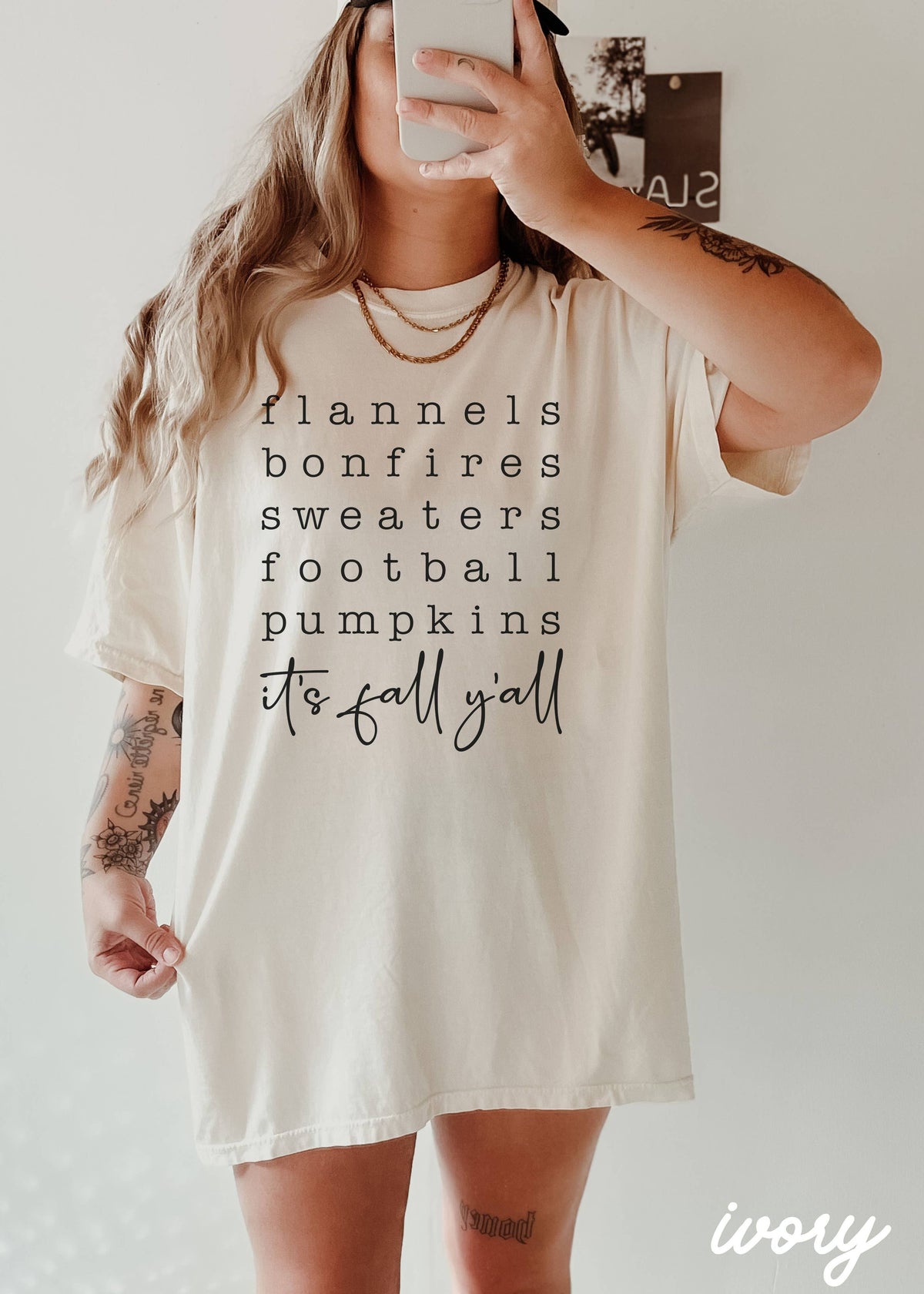 Fall List Tee *10 Colors (S-3X)