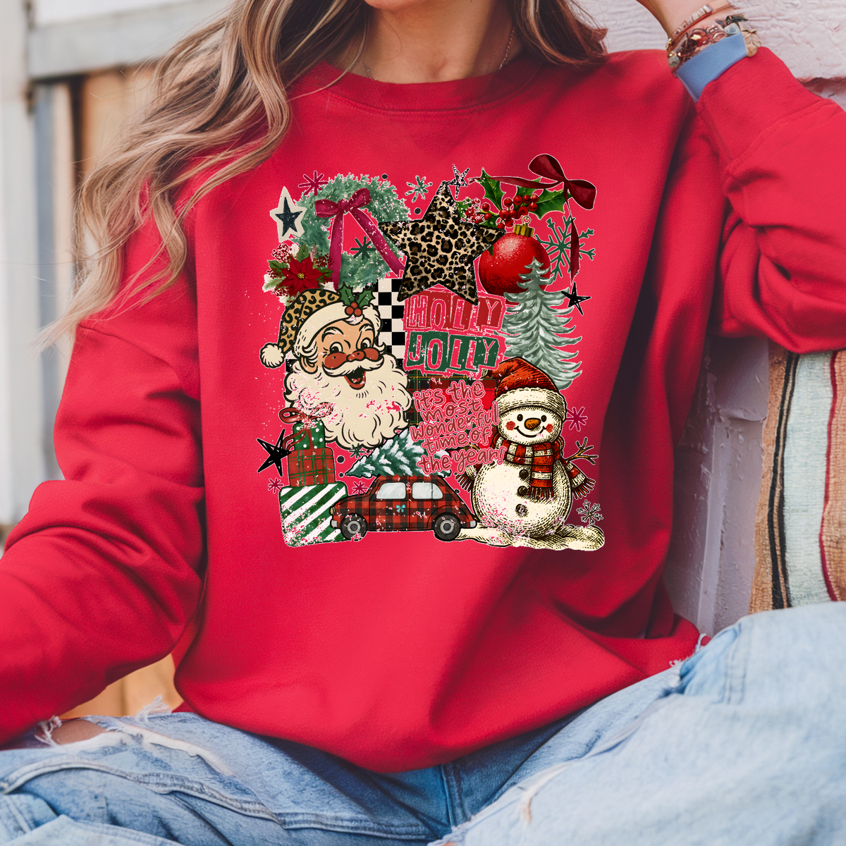 RETRO CHRISTMAS COLLAGE