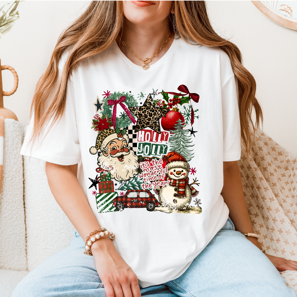 RETRO CHRISTMAS COLLAGE