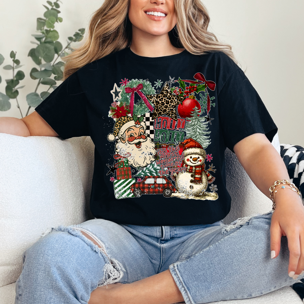 RETRO CHRISTMAS COLLAGE
