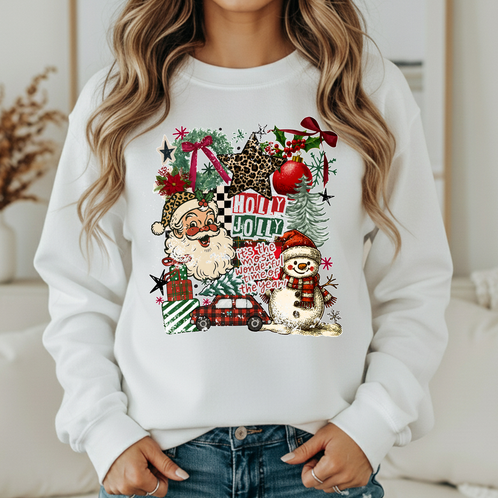 RETRO CHRISTMAS COLLAGE