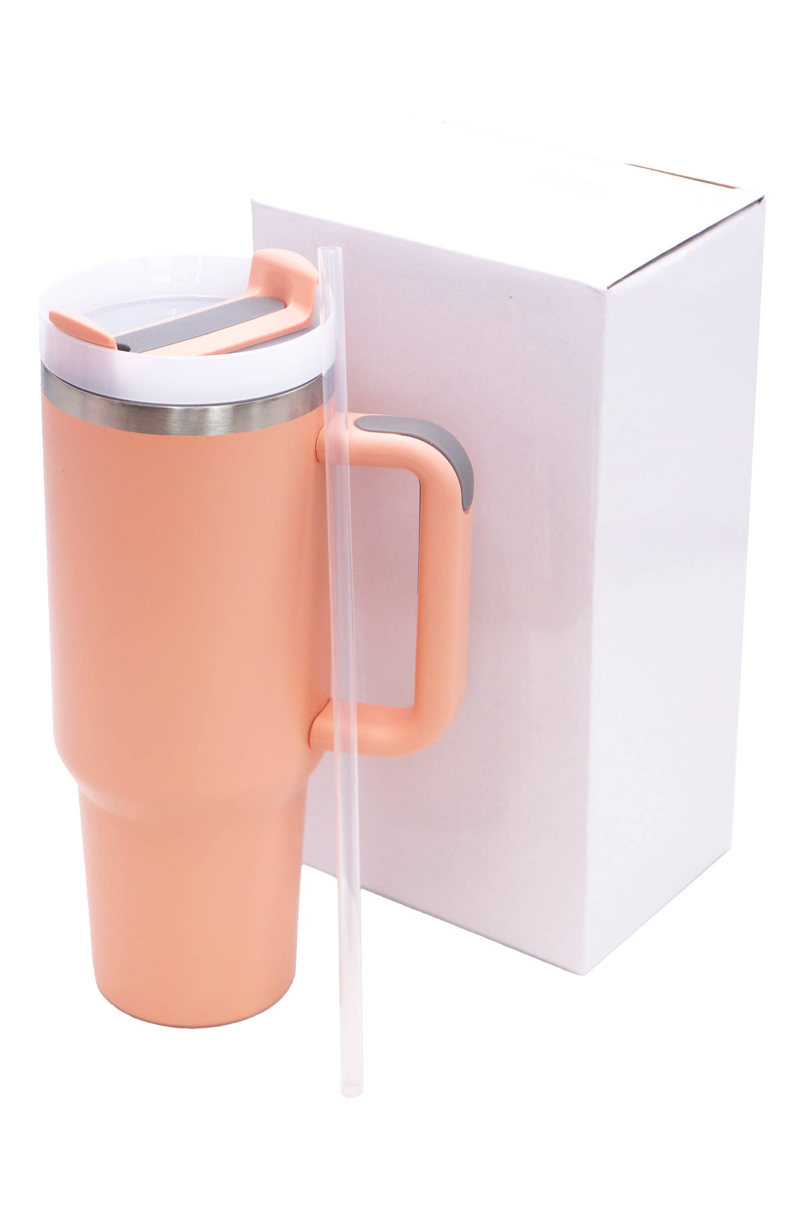Matte Insulated Stainless Steel Tumbler - 40 Oz