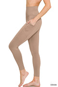 Zenana Microfiber Full Length Leggings