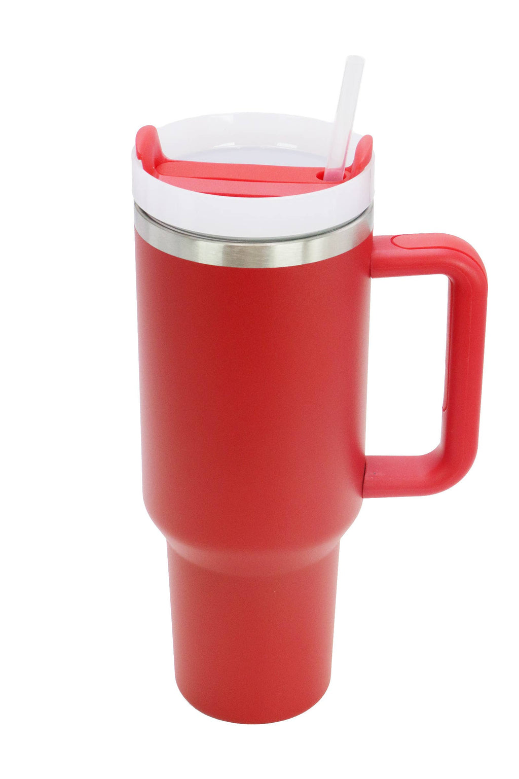 Matte Insulated Stainless Steel Tumbler - 40 Oz