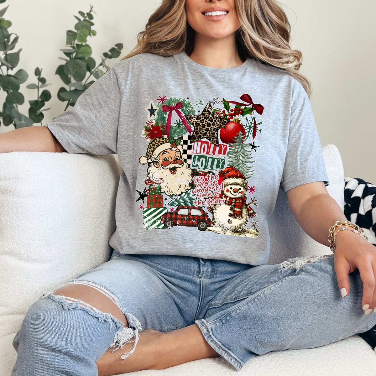 RETRO CHRISTMAS COLLAGE