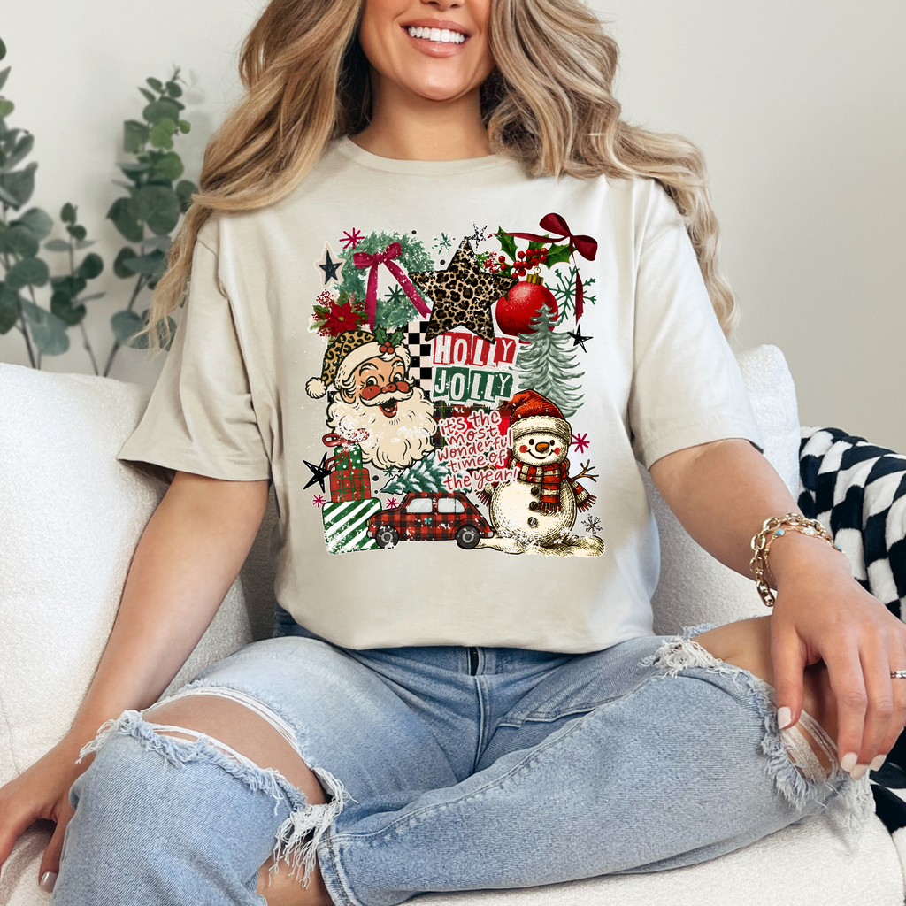 RETRO CHRISTMAS COLLAGE