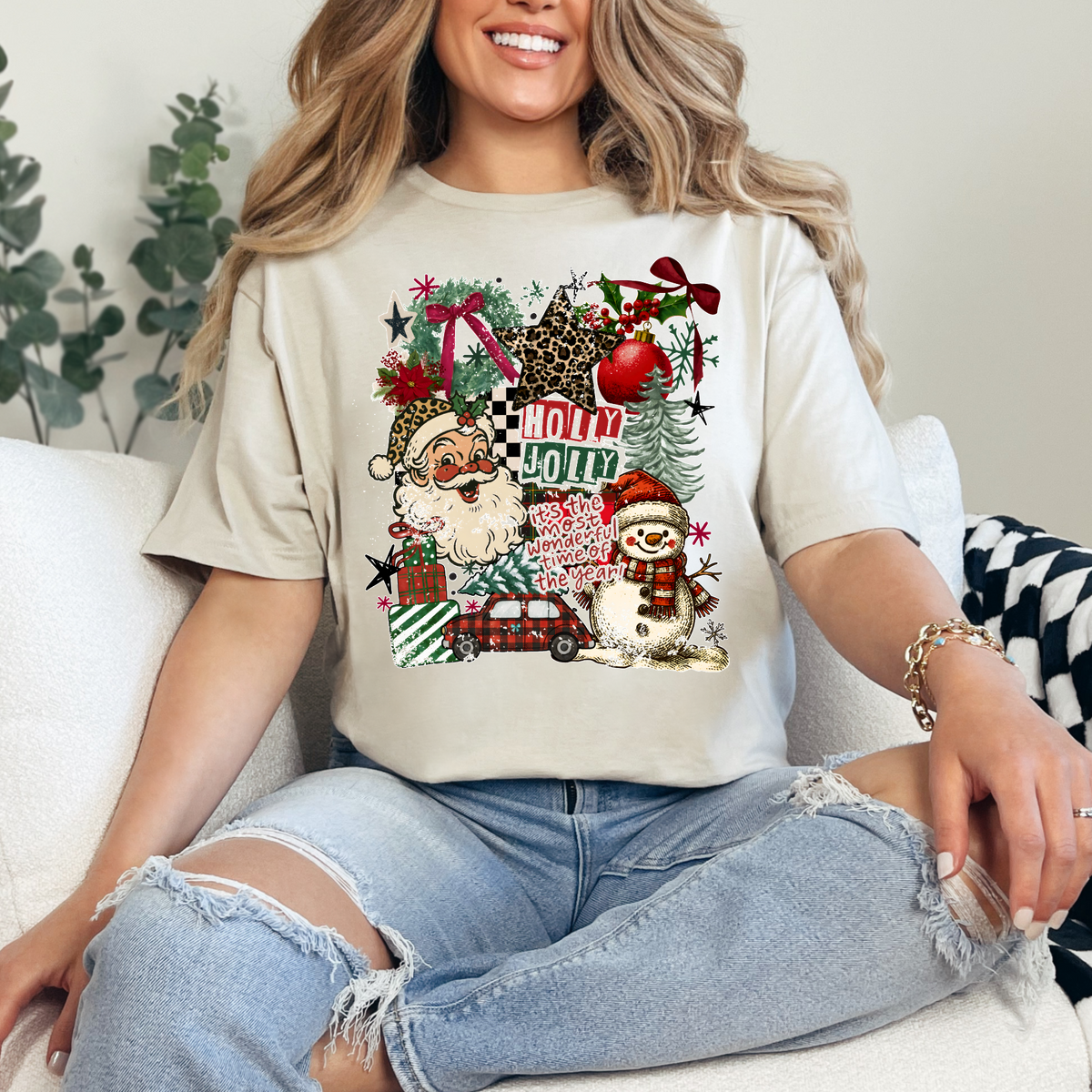 RETRO CHRISTMAS COLLAGE