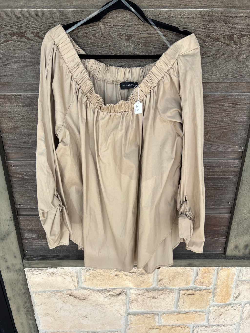 Miracle Berry oversized off the shoulder