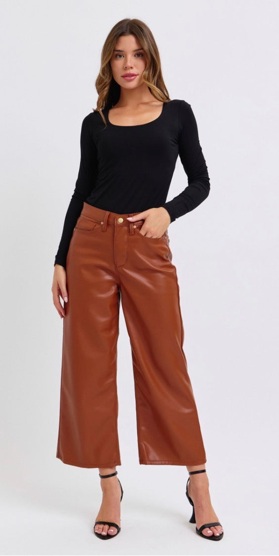 Judy Blue Faux Leather