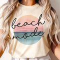 Beach Mode Ocean Resort Coastal Club Vacation Graphic Tee