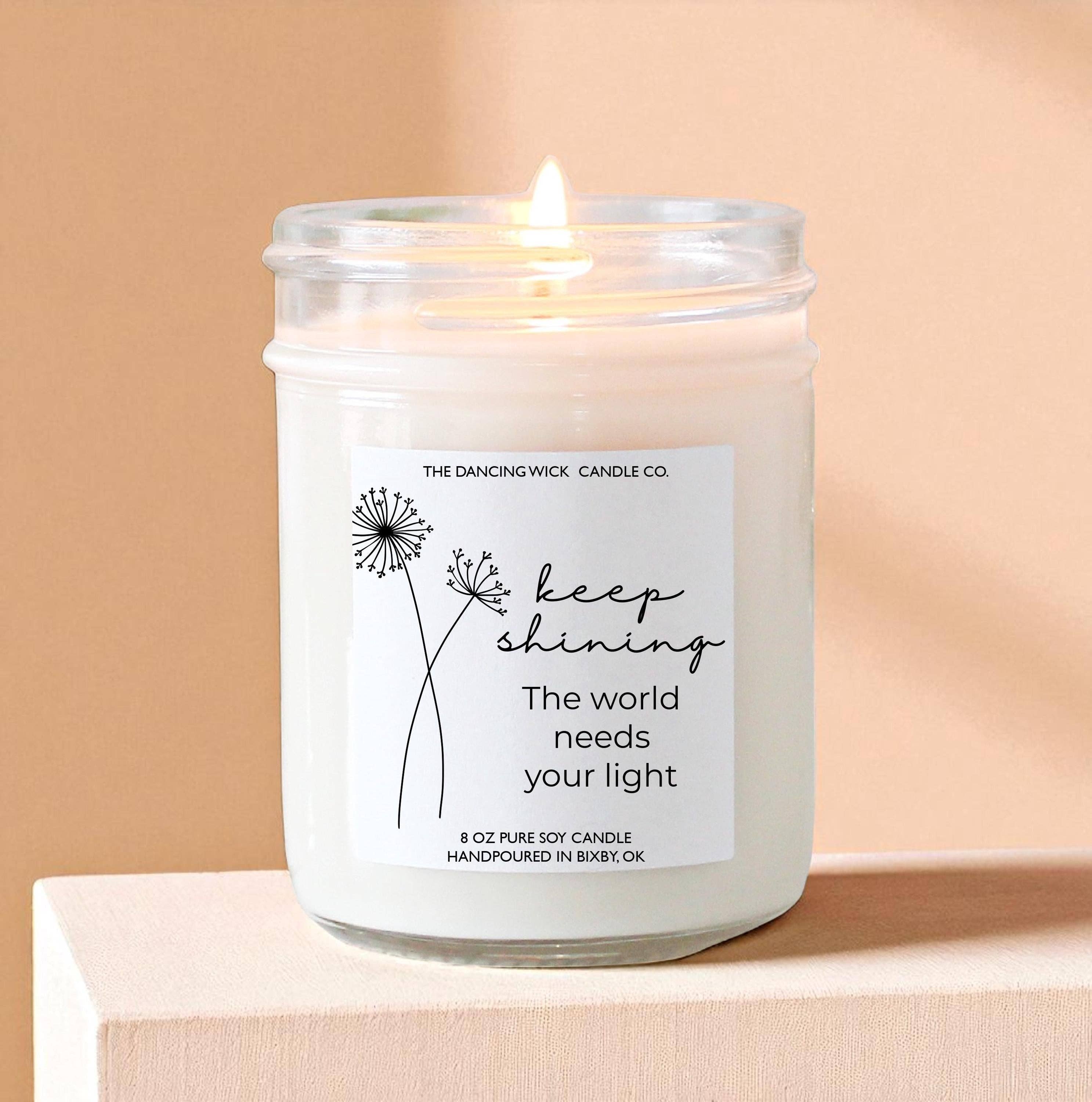 Encouragement Gift Candle / Golden Hour Scent