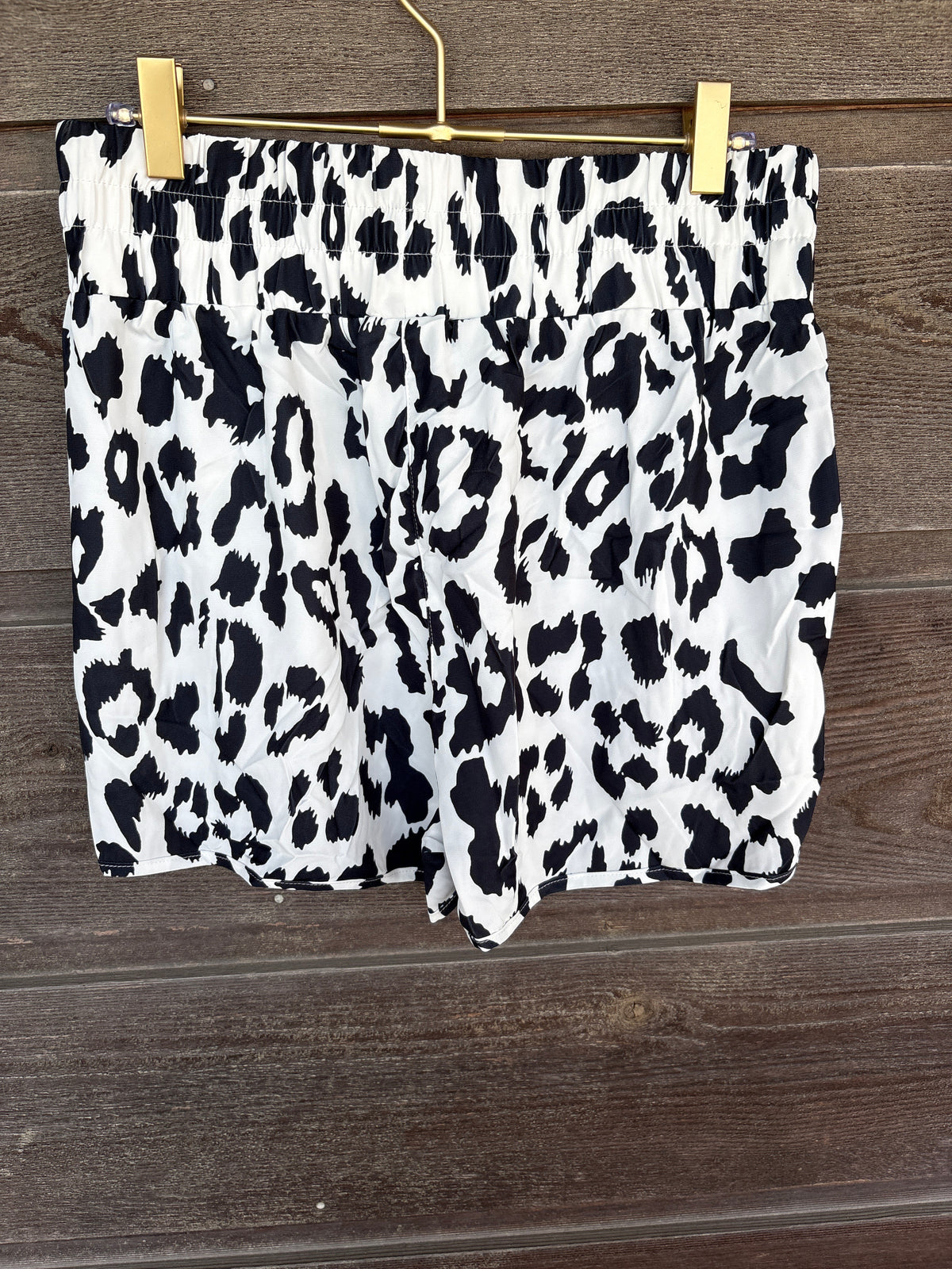Leopard/Checkered Print High Waisted Athletic Shorts (S-XL)