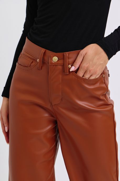 Judy Blue Faux Leather
