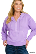 Zenana Lavander Hoodie