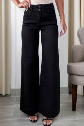 Black Flare Jeans