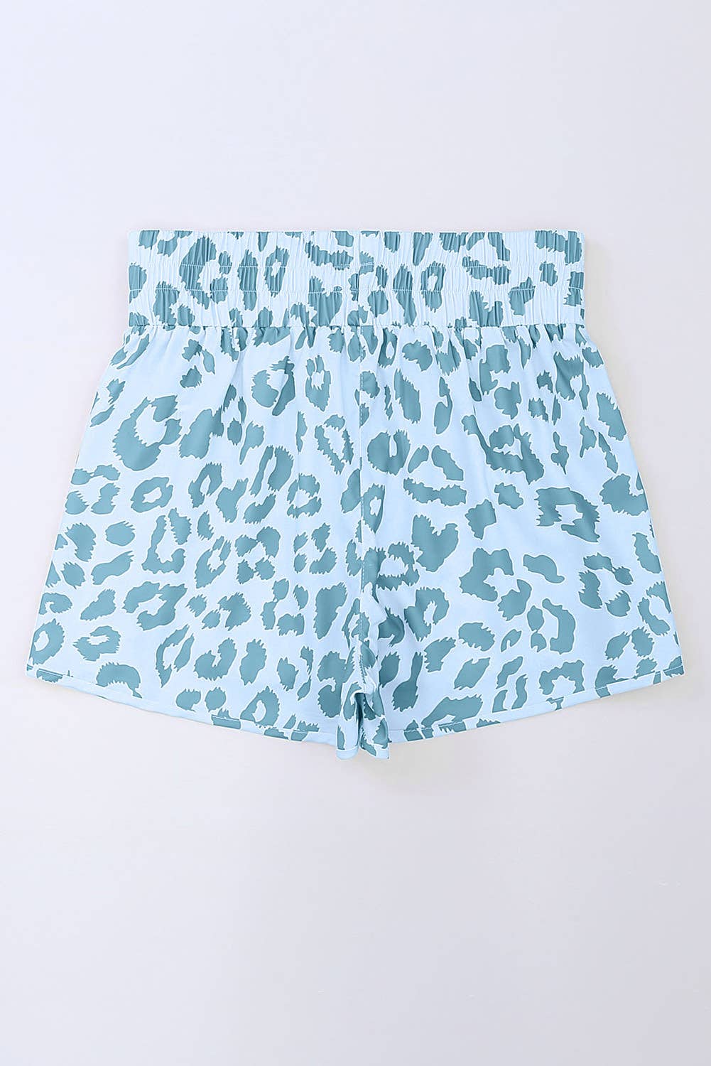 Leopard/Checkered Print High Waisted Athletic Shorts (S-XL)