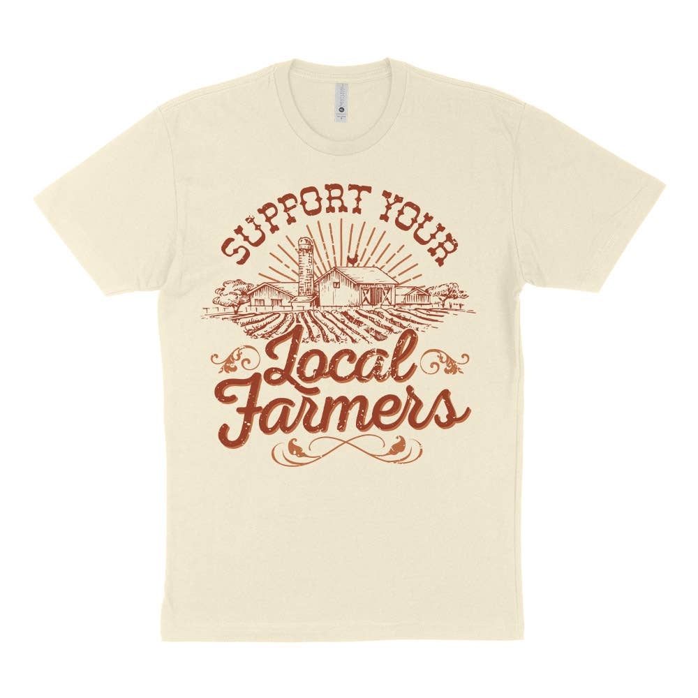 Support Your Local Farmers Graphic Shirt