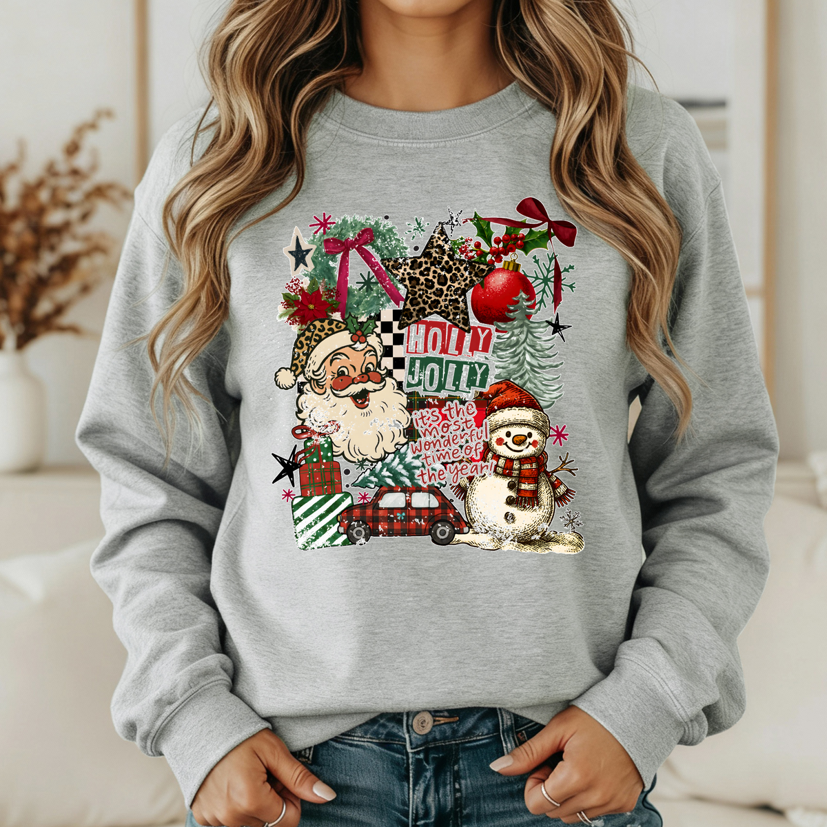 RETRO CHRISTMAS COLLAGE
