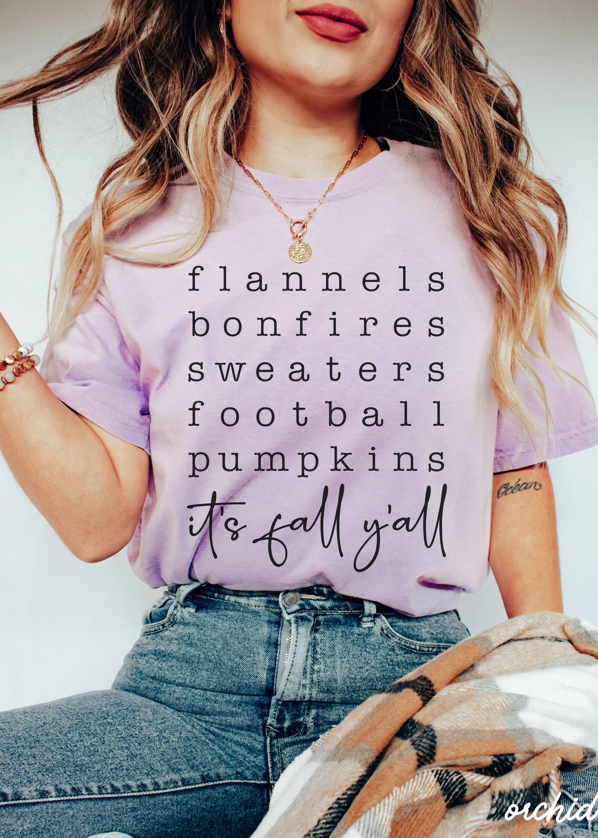 Fall List Tee *10 Colors (S-3X)